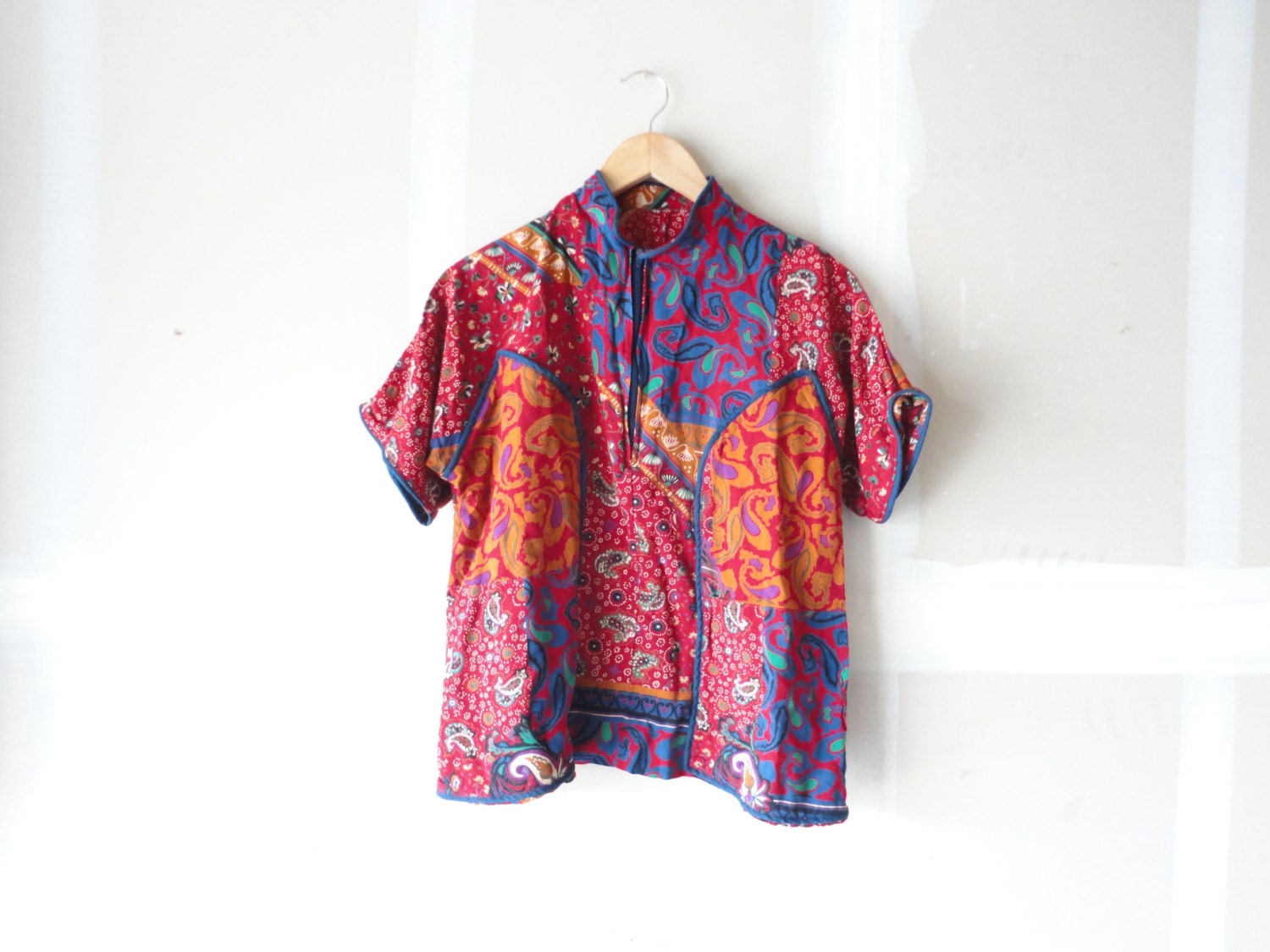 ethnic shirts,  womens blouses, hippie blouse, 70s blouse, 70s top