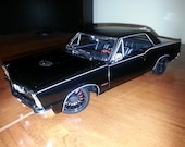 Hand Painted Detail 1965 Pontiac GTO 1:18 Scale Special Edition Diecast, Die Cast