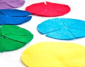 Felt Fractions Set - Felt Board or Flannel Board Story, Colors, Learning, Homeschool Math