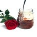 Red Velvet Cake in a jar