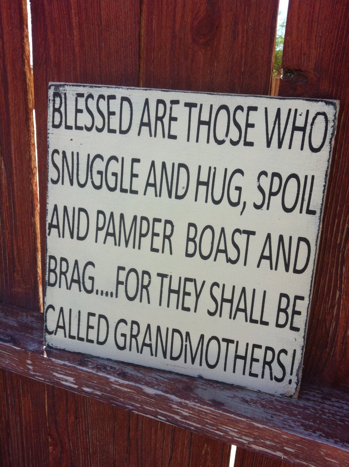 12x12 Grandmother sign