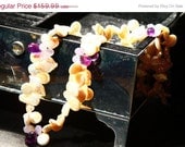 50% OFF SALE Freshwater Pearl Necklace by Amanda Lynne LUXE