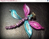 40% OFF SALE DRAGONFLY Pendant Charm 45mm 1 Piece