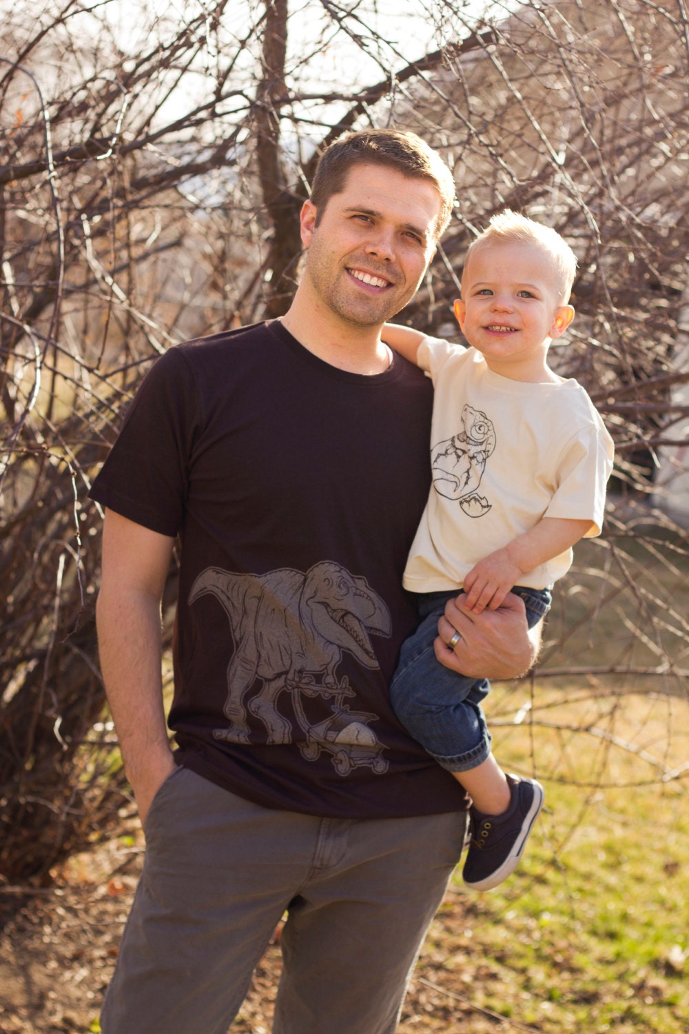 Daddy 'n Me Dinosaur Set (You Choose Sizes)