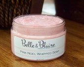 Vegan - Pink Noel Whipped Soap 4oz