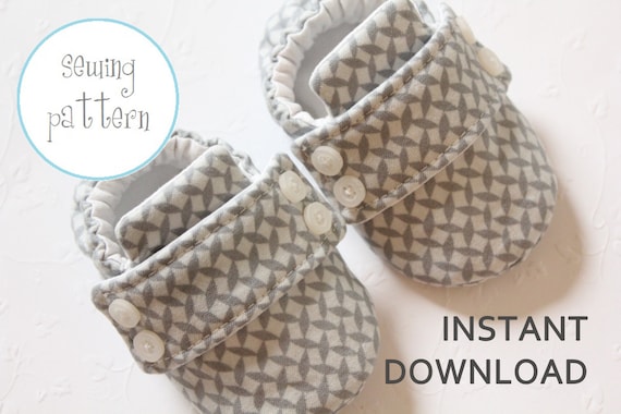 Baby Shoe Pattern - Loafers - INSTANT DOWNLOAD