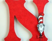 Dr. Seuss Nursery - 8" Personalized Childrens Wood Letters