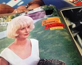8 French 1963 Ciné Magazines Vintage Color and Black White Photos Cannes Film Festival Hollywood Stars Joanne Woodward Elizabeth Taylor Cine