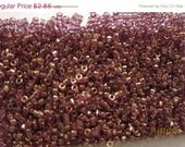 25% OFF Miyuki Delica Beads, Size 11/0, Transparent Luster Amethyst, DB-0108 - 5 grams