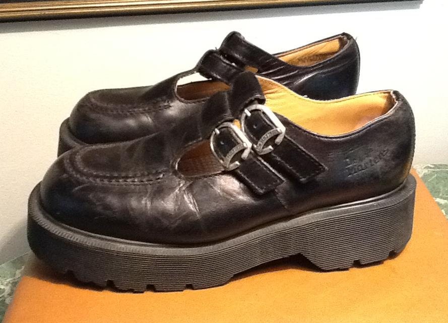 Vintage Doc Marten's // Dr. Marten Mary Janes // Vintage Doc Marten Shoes Made in England // UK 5 US 7 -7.5
