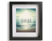 I'll Back You Up / Dave Matthews Band - Song Lyric Art - gift idea, wedding sign, wall art, typography print, gift for her, beach decor, dmb