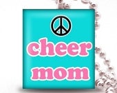 CHEER MOM Scrabble Tile Pendant-CHEERLEADING 09- Buy 2 Pendants Get 1 Free