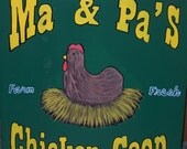 Chicken Coop Sign