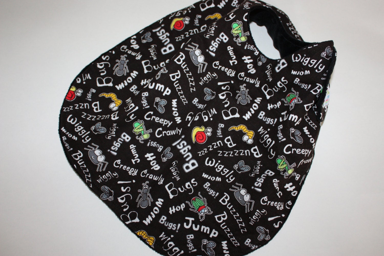 BIG Baby to Toddler Messy Bugs Bib