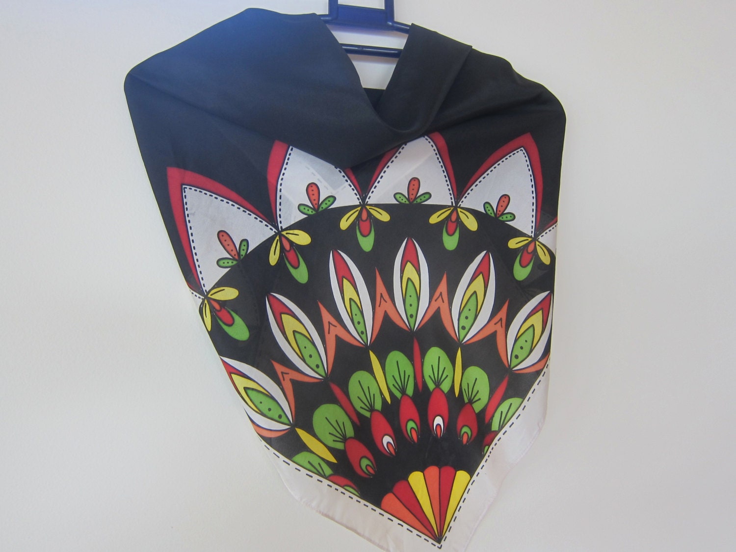 Silk scarf , hand made ,New Zealand ,