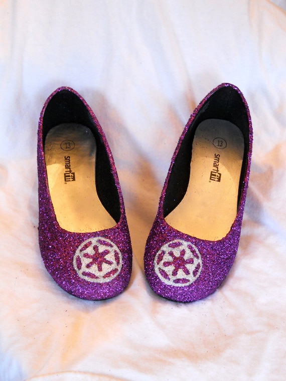 CHOOSE ANY COLORS- Imperial Star Wars Glitter Shoes