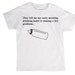 Funny Baby T shirt or toddler shirt - Early Morning Drinking