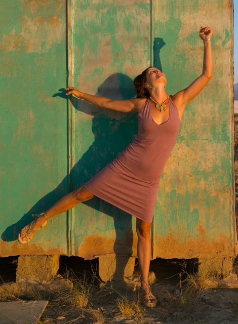 Willow Dress (hemp and organic cotton stretch - organic clothing)