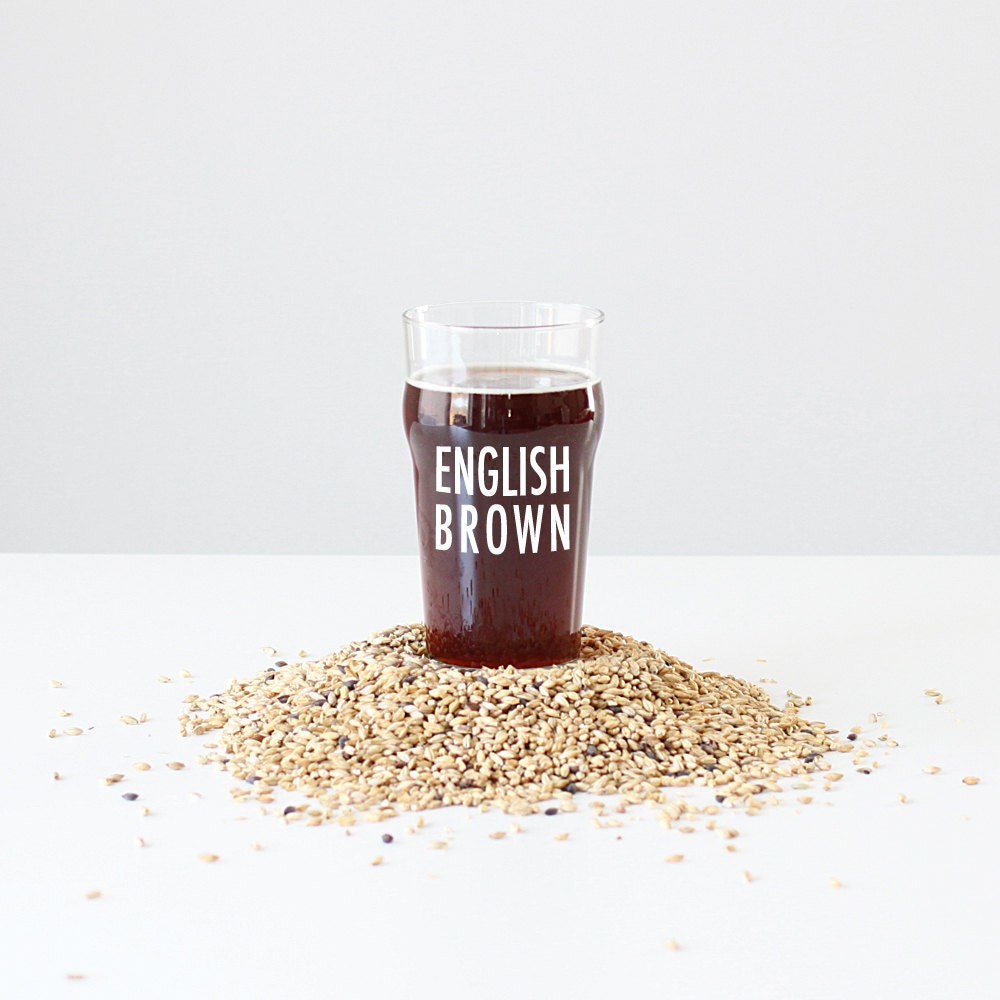 English Nut Brown 1 Gallon Beer Brewing Recipe Kit
