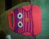 Crochet Owl Tote