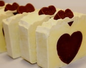 Chocolate Banana Cream Soap with Shea & Mango Butter Handmade Vegan Decadent Spa Soap
