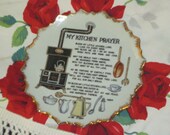 My Kitchen Prayer Wall Hanging