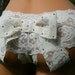 MANY COLORS CUSTOM Mrs. Booty Bow Panty Stretch Lace Something Blue Wedding LIngerie in Custom and PLus Sizes