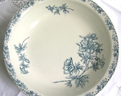 antique french serving platter vintage serving platter serving dish  serving bowl shabby chic french vintage