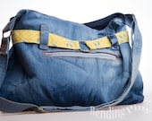 Bleached Denim handbag