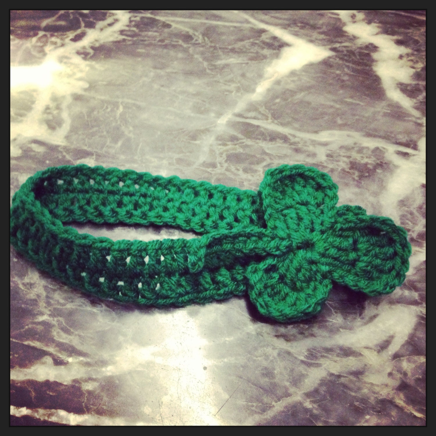Shamrock Headband Crochet Pattern