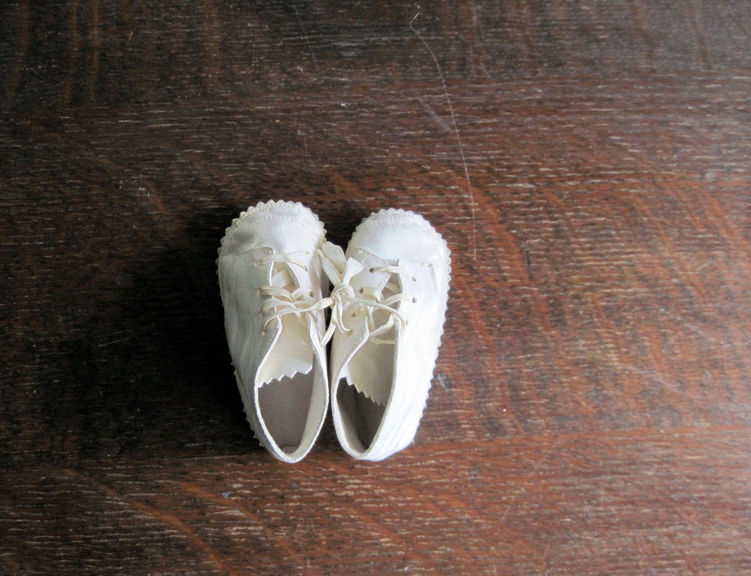 Soft Leather Vintage Baby Booties