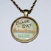 Black Cat Fortune Telling Game Necklace