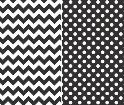 Latchy Catchy in Black Chevron&Dot Reversible (Patents Pending)