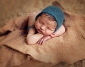 Simply Knit, Newborn Baby Girl, Mohair Bonnet, Cream, Ivory, Photography Prop, Photo Prop baby Boy, Infant Girl Beanie,