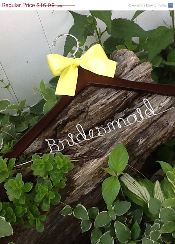 HUGE SALE Personalized Custom Bridal Hanger / Brides Hanger / Bride / Name Hanger / Wedding Hanger /Personalized Bridal Gift