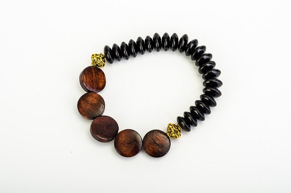 Empowered Black & Brown Bracelet