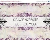 Happy Weekend Custom Web Design - 4 page site - Includes Site Set Up