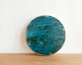 Circle Photo Art Mini - 'Water' Transfer on Wood by Patrick Lajoie Fine Art Photography