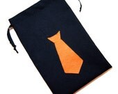 Orange Wedding - Groomsmen Gift Bag - Mens Orange Necktie Il_170x135