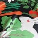 Rabbits in the Garden Printed Silk Scarf