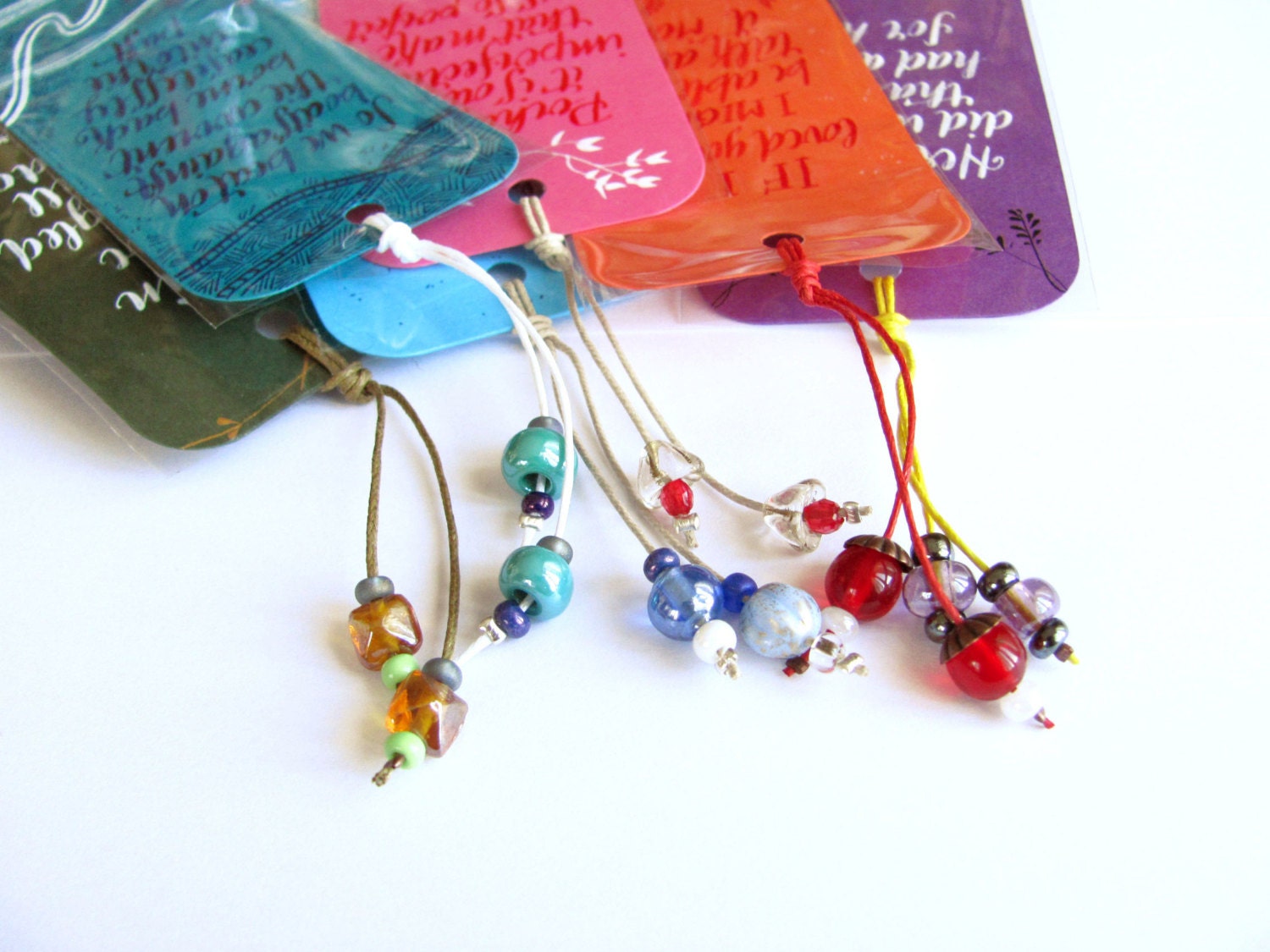 Personalized bookmark - hand written - We'll hand write your fave quotation