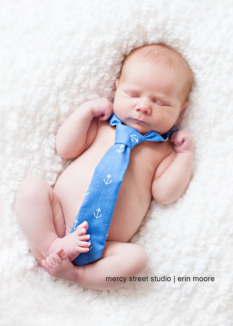 Summer tie Spring madras anchor nautical red white blue 4th of july toddler baby newborn boy outfit photography prop