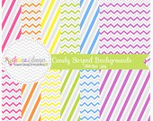 INSTANT DOWNLOAD, candy background, rainbow digital paper, printable paper, card maing, invite design, scrapbook Il_170x135