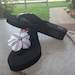 Baseball flip flops