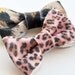 Animal Print Felt Bows, Zebra Print Bows, Leopard Print Bows, Giraffe Print Bows