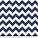NAVY MEDIUM Chevron fabric by Riley Blake One Yard