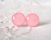Perfect Pink Studs - Pink Earrings