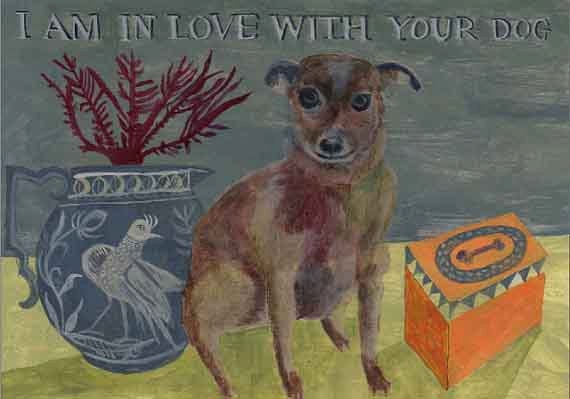 Greetings Card - I am in Love