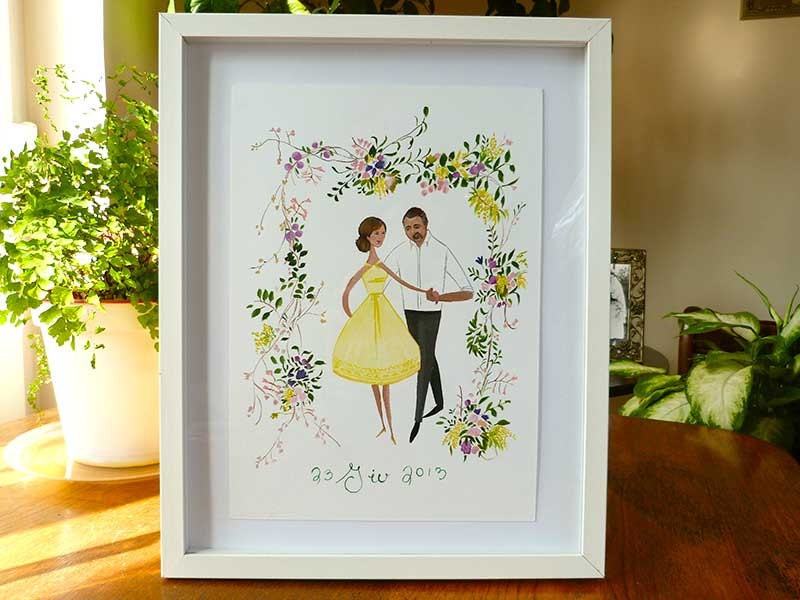 Roman Holiday - Custom Portrait