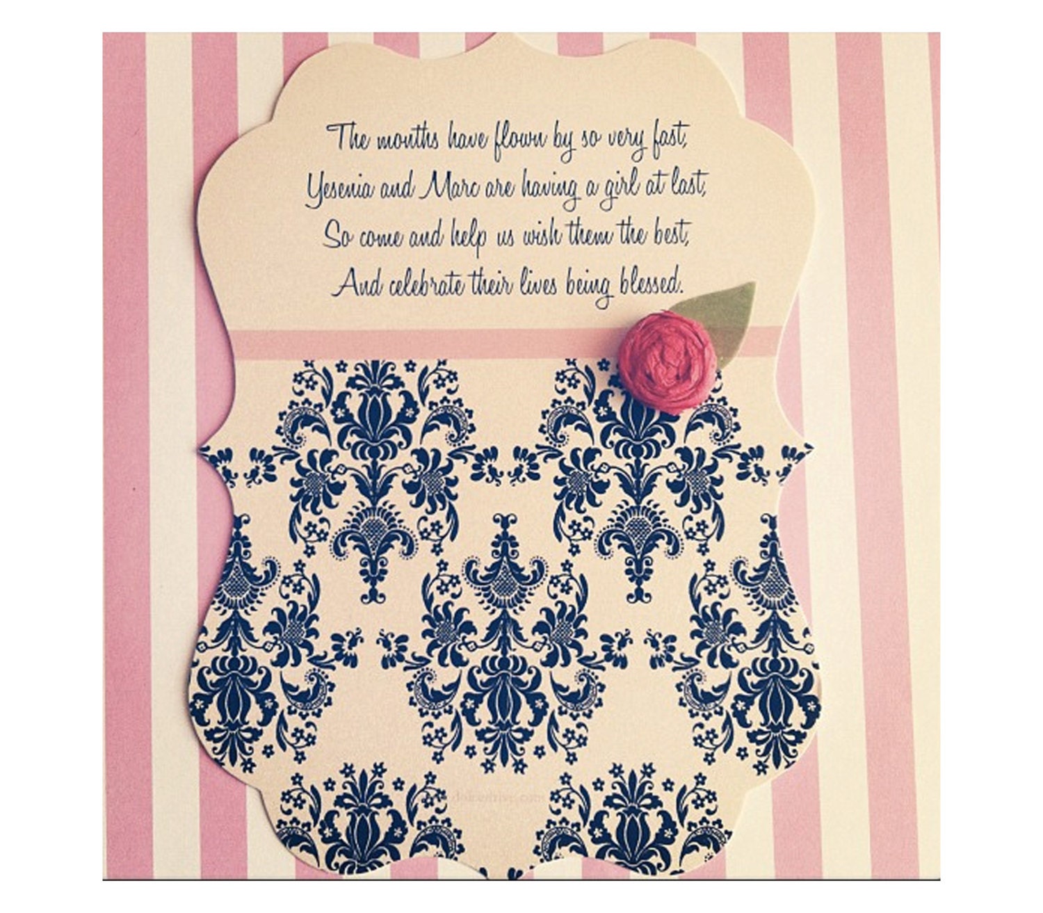 Valentina Glam Collection - Printed 25 Invitations
